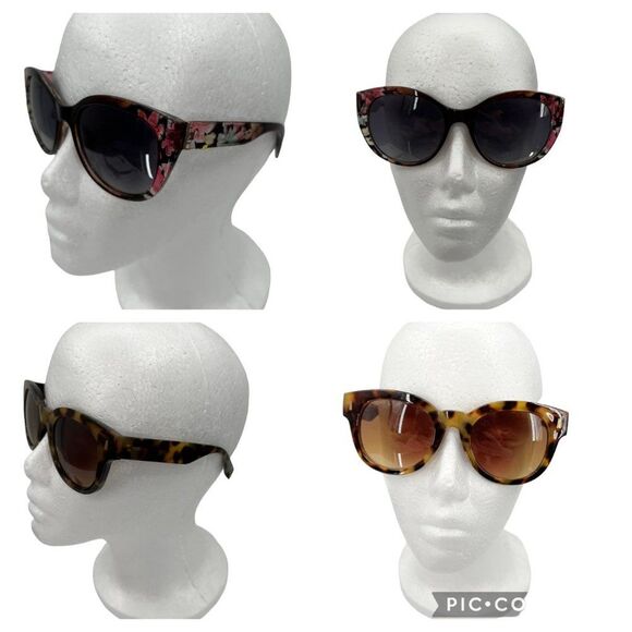 Foster Grant Sunglasses Camo Tortoise Ella and Floral Polarized Aisha Lot of 2 main image 13